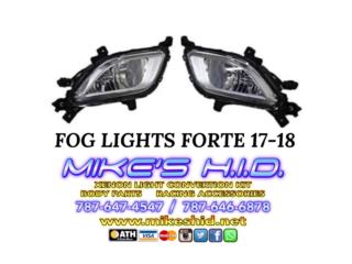 FOG LIGHTS KIA FORTE 17-18 Puerto Rico MIKE'S H.I.D.