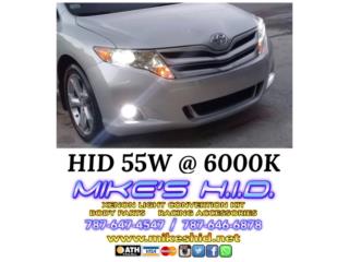 HID 55W PARA TOYOTA VENZA Puerto Rico MIKE'S H.I.D.