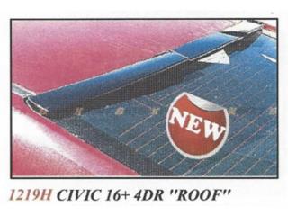 ROOF SPOILER HONDA CIVIC 16+ SEDAN 