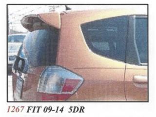 ROOF SPOILER HONDA FIT 09-14 5DR Puerto Rico MIKE'S H.I.D.