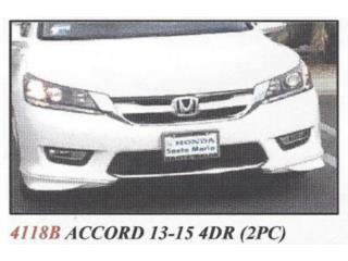 FRONT LIP HONDA ACCORD 13-15 SEDAN