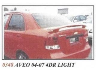 SPOILER BAUL CHEVROLET AVEO 04-07 SEDAN  Puerto Rico MIKE'S H.I.D.