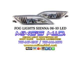 FOG LIGHTS TOYOTA SIENNA 06-10 LED Puerto Rico MIKE'S H.I.D.