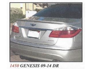 SPOILER BAUL HYUNDAI GENESIS 09-14 SEDAN Puerto Rico MIKE'S H.I.D.