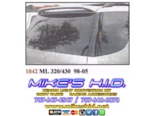 ROOF SPOILER MERCEDES BENZ ML 320/430 98-05