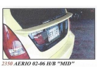 MID SPOILER SUZUKI AERIO 02-06 H/B  Puerto Rico MIKE'S H.I.D.