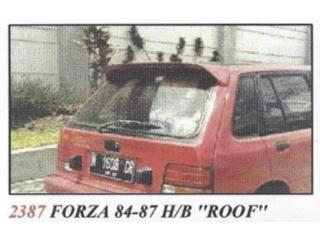 ROOF SPOILER SUZUKI FORZA 84-87 H/B  Puerto Rico MIKE'S H.I.D.