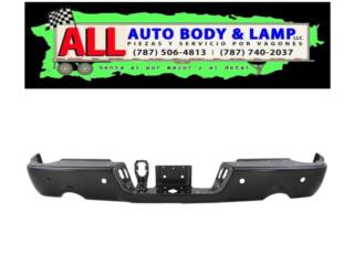 DOGDE RAM 1500 09-12 BUMPER Trasero negro Puerto Rico All Auto Body & Lamp LLC