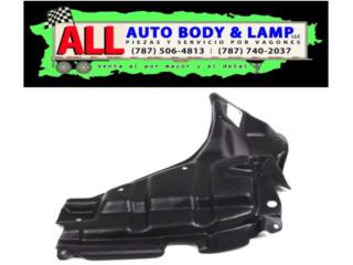 TOYOTA YARIS 07-11 Cover Motor Abajo Derecho Sedan, Puerto Rico