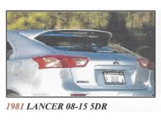 SPOILER BAUL MITSUBISHI LANCER 08-15 / 5DR Puerto Rico MIKE'S H.I.D.