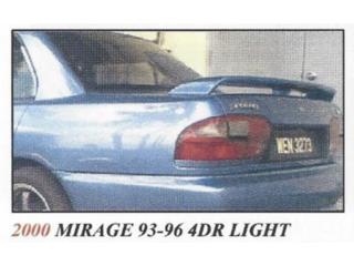 SPOILER BAUL MITSUBISHI MIRAGE 93-96 / SEDAN Puerto Rico MIKE'S H.I.D.