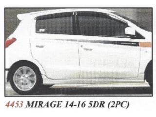 SIDE SKIRTS MITSUBISHI MIRAGE 14-16 5DR