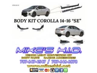 BODY KIT TOYOTA COROLLA 14-16 SE Puerto Rico MIKE'S H.I.D.