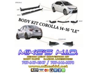 Puerto Rico - Accesorios de Autos, Botes, MotorasBODY KIT TOYOTA COROLLA 14-16 LE Puerto Rico