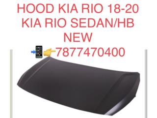 BONETE KIA RIO 2018-2020  Puerto Rico CORREA AUTO PIEZAS IMPORT