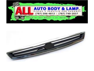 KIA RIO 01-02 Parrilla Chromeada Puerto Rico All Auto Body & Lamp LLC