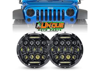 Set Focos Leds Negro 7