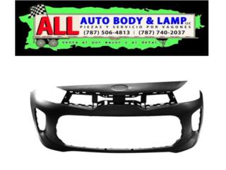 KIA RIO 18-20 Bumper Delantero Moselo EX, LX, S  Puerto Rico All Auto Body & Lamp LLC