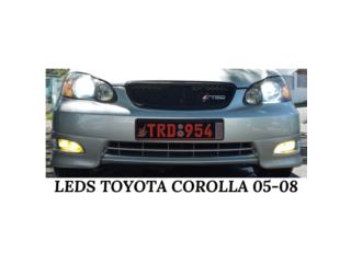 LED HEADLIGHTS PARA TOYOTA COROLLA 05-08 Puerto Rico MIKE'S H.I.D.