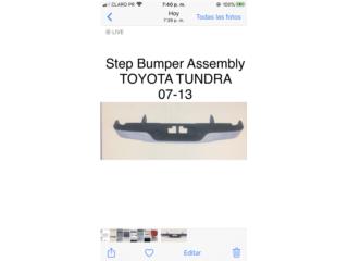 BUMPER TOYOTA TUNDRA  Puerto Rico CORREA AUTO PIEZAS IMPORT