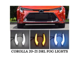 Puerto Rico - Accesorios de Autos, Botes, MotorasFOG LIGHTS TOYOTA COROLLA 20-21 SEDAN DRL Puerto Rico