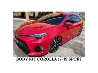 Puerto Rico - Accesorios de Autos, Botes, MotorasBODY KIT TOYOTA COROLLA 17-19 SPORT Puerto Rico