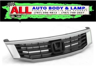 HONDA ACCORD 08-10 PARILLA CON MOLDE CHROME Puerto Rico All Auto Body & Lamp LLC