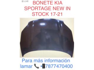 BONETE KIA SPORTAGE 17-21  Puerto Rico CORREA AUTO PIEZAS IMPORT