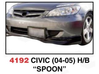 FRONT LIP HONDA CIVIC 04-05 2/4DR - R