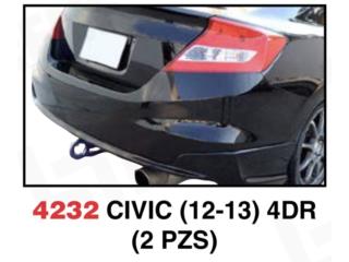 BOTITAS REAR HONDA CIVIC 12-13 2DR Puerto Rico MIKE'S H.I.D.