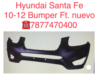 BUMPER FT. NUEVO HYUNDAI SANTA FE 10-12 Puerto Rico CORREA AUTO PIEZAS IMPORT