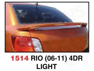 SPOILER BAUL KIA RIO 06-11 SEDAN Puerto Rico MIKE'S H.I.D.