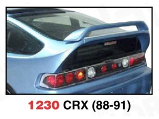 SPOILER BAUL HONDA CRX 88-91 Puerto Rico MIKE'S H.I.D.