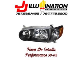 Focos De Corolla Performance 01-02 Puerto Rico JJ illumination and Accessories