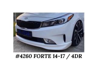 FRONT LIP KIA FORTE 14-17 / 4DR Puerto Rico MIKE'S H.I.D.