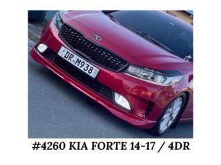 FRONT LIP KIA FORTE 14 - 17 / 4DR Puerto Rico MIKE'S H.I.D.