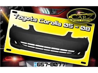 BUMPER Toyota COROLLA 2005 - 2008 Puerto Rico CARZ Body Parts