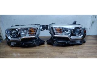 Pareja Focos LED Toyota Tacoma 16-18 para inv