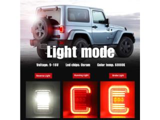 FOCOS TRASEROS JEEP WRANGLER LED