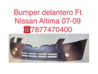 Bumper Delantero Nissan Altima 07-09 Puerto Rico CORREA AUTO PIEZAS IMPORT