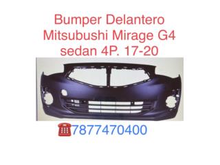 BUMPER DELANTERO MITSUBISHI MIRAGE G4 Puerto Rico CORREA AUTO PIEZAS IMPORT