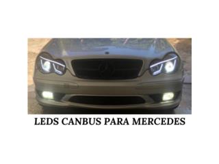 LEDS HEADLIGHTS CANBUS PARA MERCEDES BENZ Puerto Rico MIKE'S H.I.D.