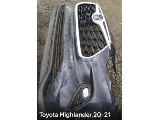 Bumper Delantero Toyota Highlander 20-21  Puerto Rico CORREA AUTO PIEZAS IMPORT