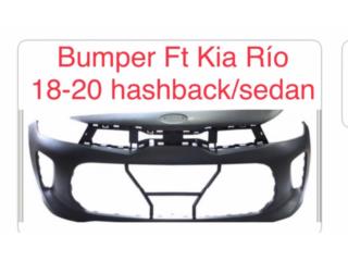 Bumper Kia Rio 18-20 hasback Puerto Rico CORREA AUTO PIEZAS IMPORT