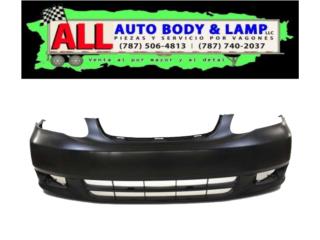 TOYOTA COROLLA 03-04 Bumper Delantero CE Puerto Rico All Auto Body & Lamp LLC