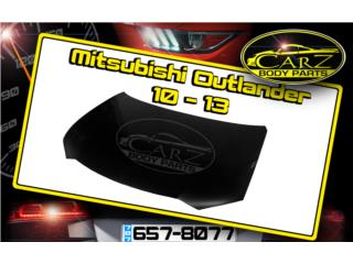 BONETE Mitsubishi OUTLANDER 2010 - 2013 Puerto Rico CARZ Body Parts