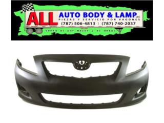 TOYOTA COROLLA 09-10 Bumper Delantero CE Puerto Rico All Auto Body & Lamp LLC