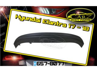 BUMPER Trasero Hyundai ELANTRA 2017 - 2018 Puerto Rico CARZ Body Parts