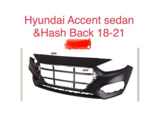 Bumper Hyundai Accent Sedan 18- 21 Puerto Rico CORREA AUTO PIEZAS IMPORT