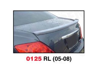 SPOILER BAUL ACURA RL 05-08 Puerto Rico MIKE'S H.I.D.